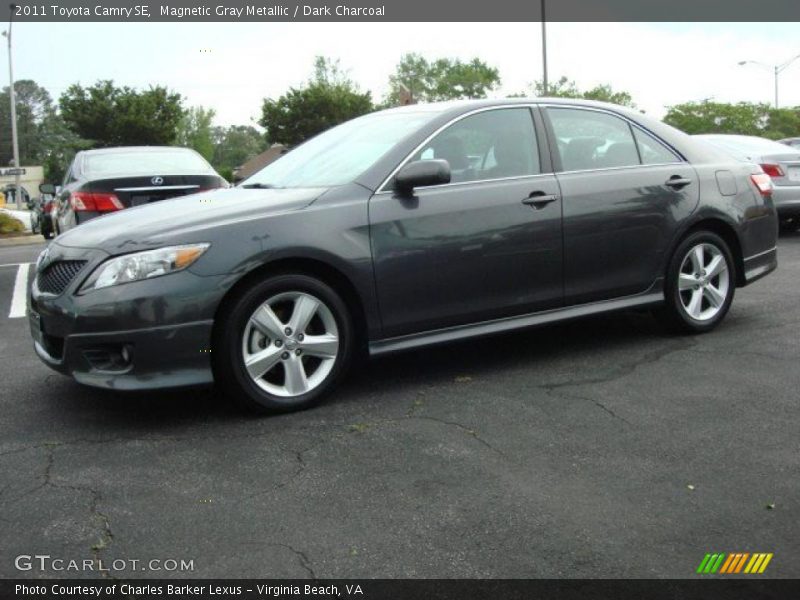 Magnetic Gray Metallic / Dark Charcoal 2011 Toyota Camry SE