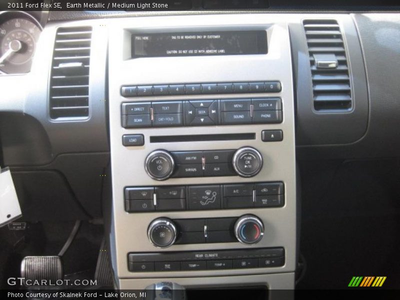 Earth Metallic / Medium Light Stone 2011 Ford Flex SE