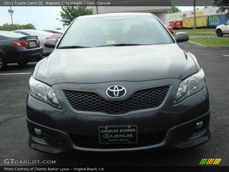 Magnetic Gray Metallic / Dark Charcoal 2011 Toyota Camry SE