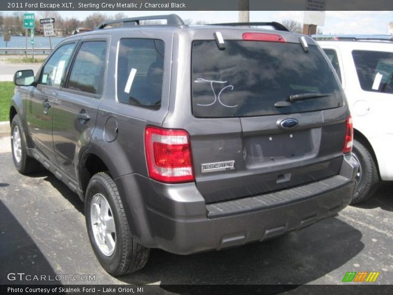 Sterling Grey Metallic / Charcoal Black 2011 Ford Escape XLT