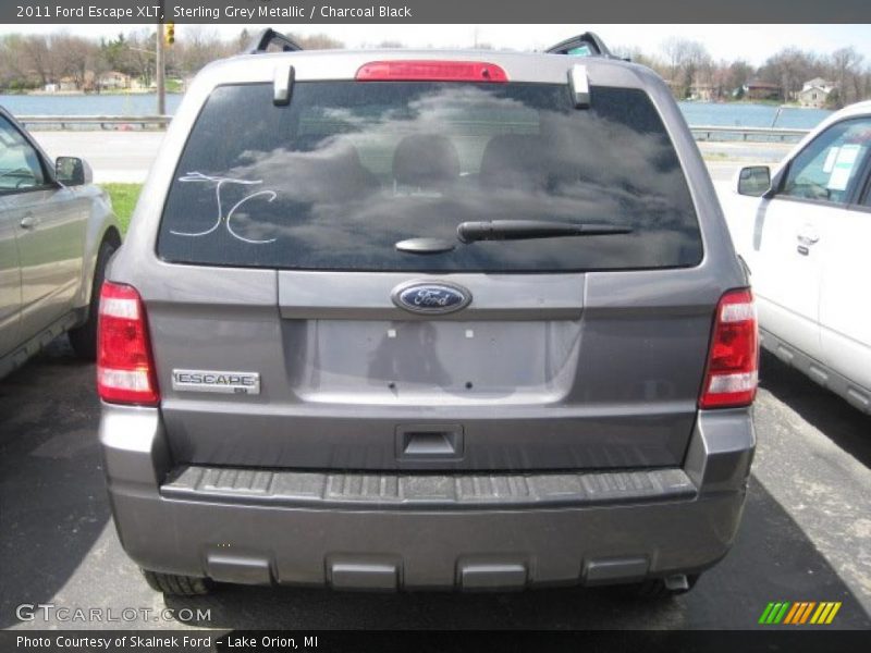 Sterling Grey Metallic / Charcoal Black 2011 Ford Escape XLT