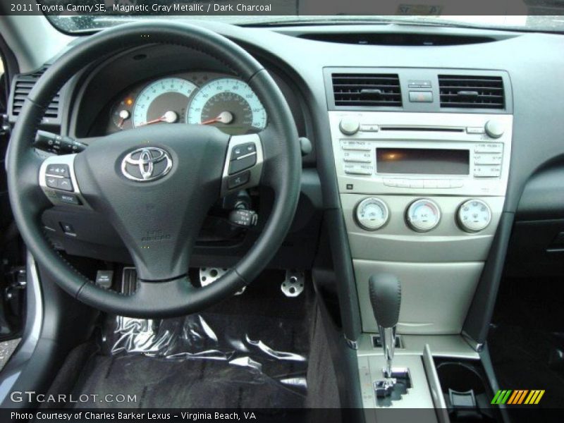 Magnetic Gray Metallic / Dark Charcoal 2011 Toyota Camry SE
