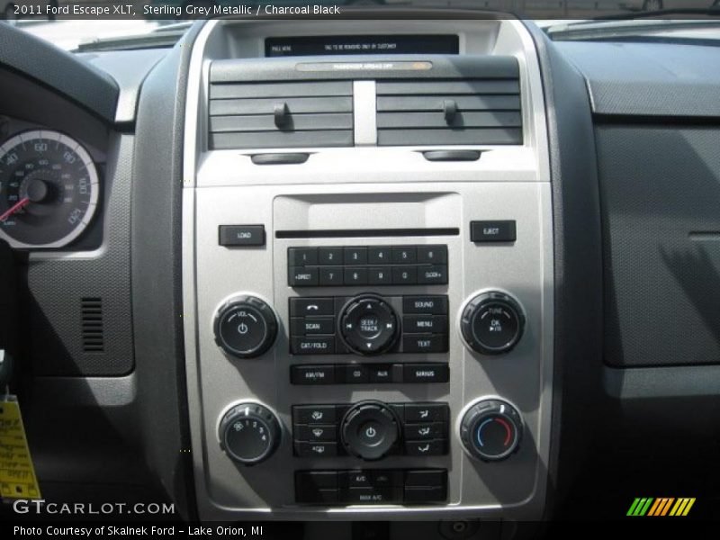 Sterling Grey Metallic / Charcoal Black 2011 Ford Escape XLT