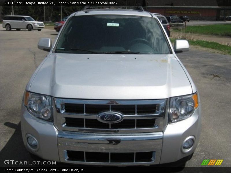 Ingot Silver Metallic / Charcoal Black 2011 Ford Escape Limited V6