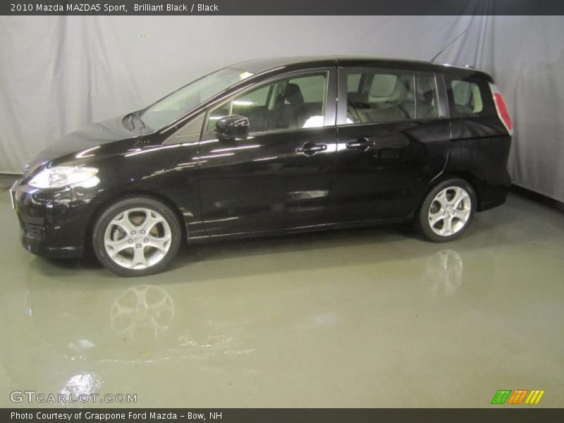 Brilliant Black / Black 2010 Mazda MAZDA5 Sport