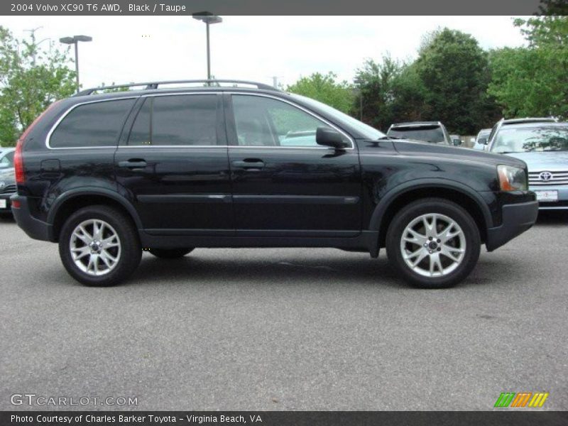 Black / Taupe 2004 Volvo XC90 T6 AWD