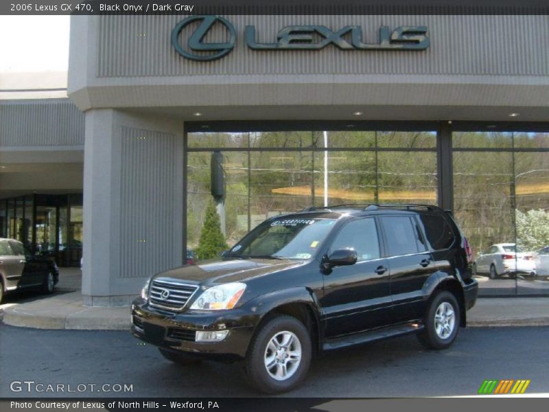 Black Onyx / Dark Gray 2006 Lexus GX 470