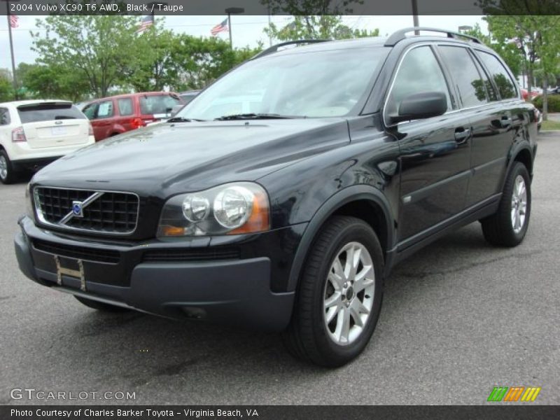 Black / Taupe 2004 Volvo XC90 T6 AWD