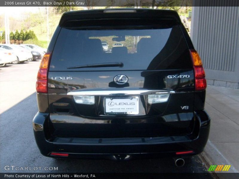 Black Onyx / Dark Gray 2006 Lexus GX 470