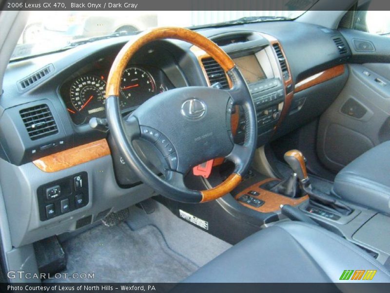 Black Onyx / Dark Gray 2006 Lexus GX 470