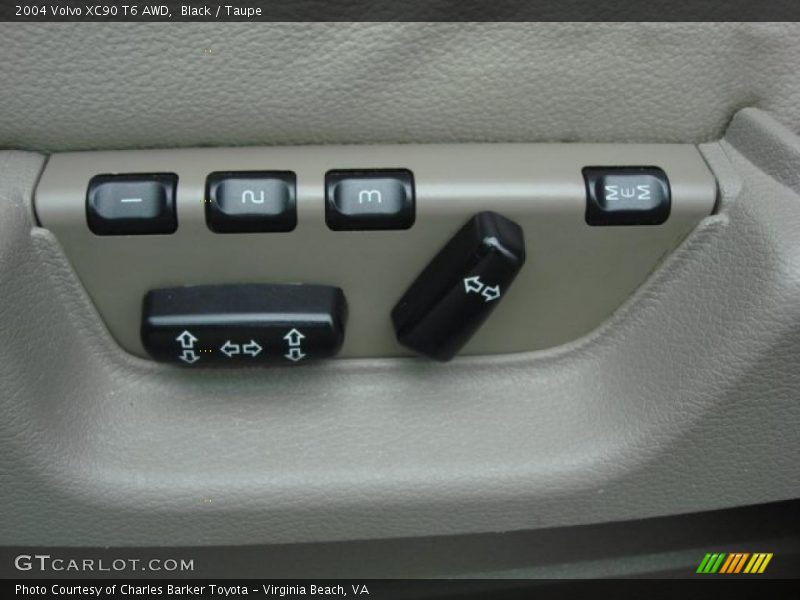 Black / Taupe 2004 Volvo XC90 T6 AWD