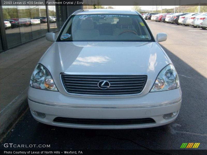 Parchment Crystal / Ecru 2003 Lexus LS 430 Sedan