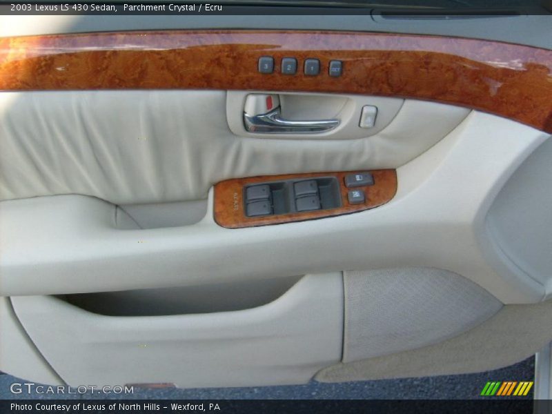 Parchment Crystal / Ecru 2003 Lexus LS 430 Sedan