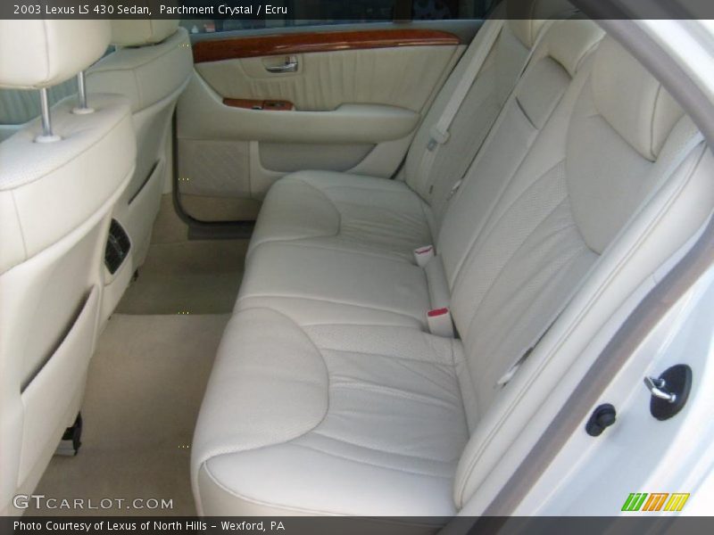 Parchment Crystal / Ecru 2003 Lexus LS 430 Sedan