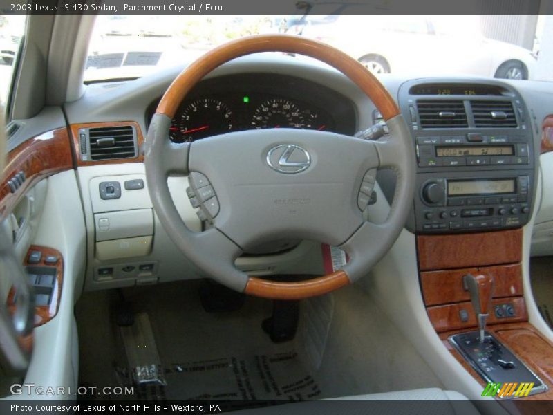 Parchment Crystal / Ecru 2003 Lexus LS 430 Sedan