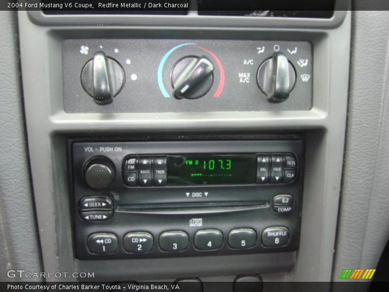 Controls of 2004 Mustang V6 Coupe