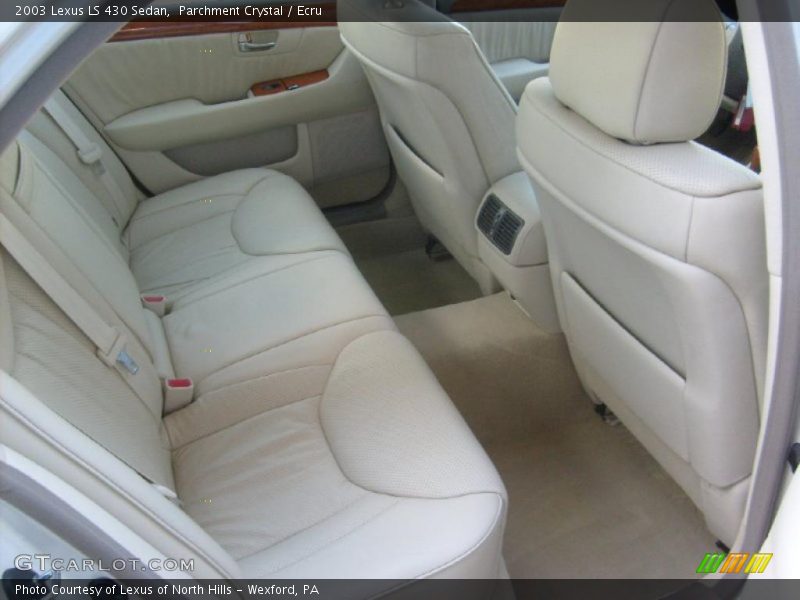 Parchment Crystal / Ecru 2003 Lexus LS 430 Sedan