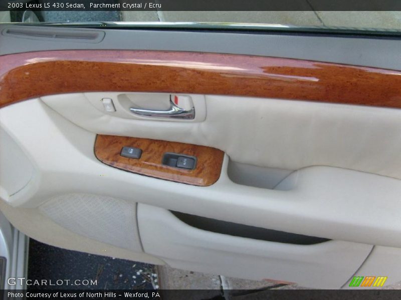Parchment Crystal / Ecru 2003 Lexus LS 430 Sedan