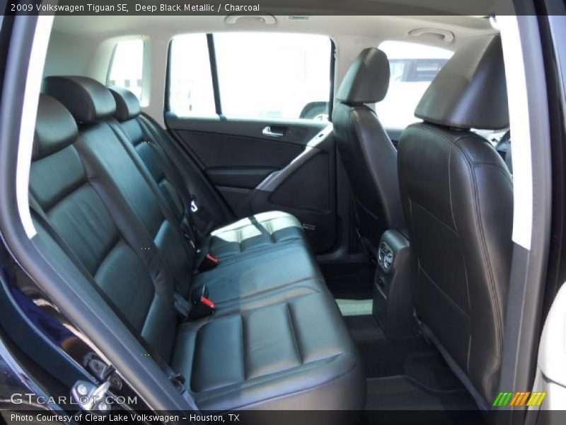 Deep Black Metallic / Charcoal 2009 Volkswagen Tiguan SE