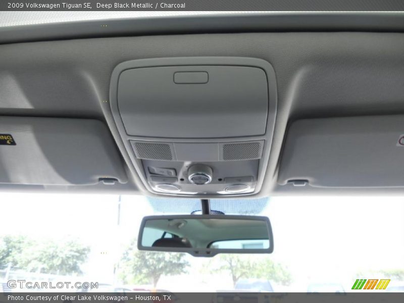Deep Black Metallic / Charcoal 2009 Volkswagen Tiguan SE