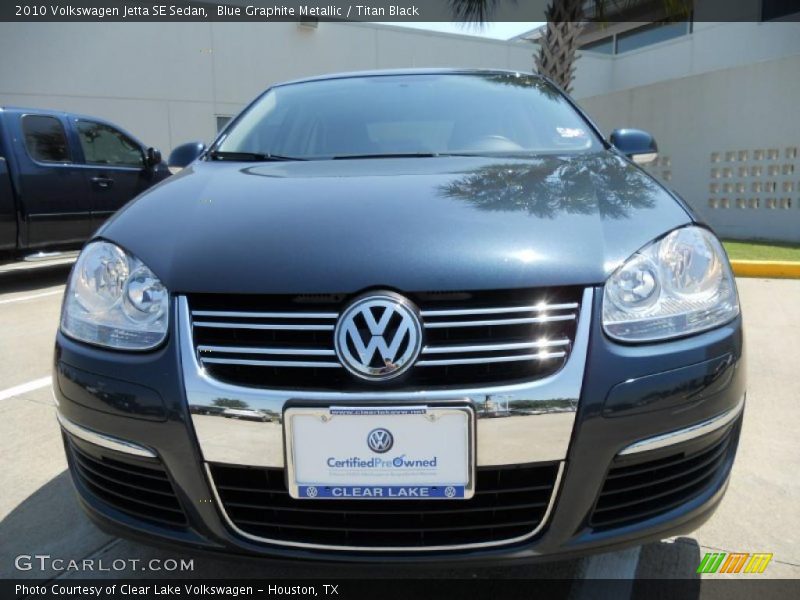 Blue Graphite Metallic / Titan Black 2010 Volkswagen Jetta SE Sedan