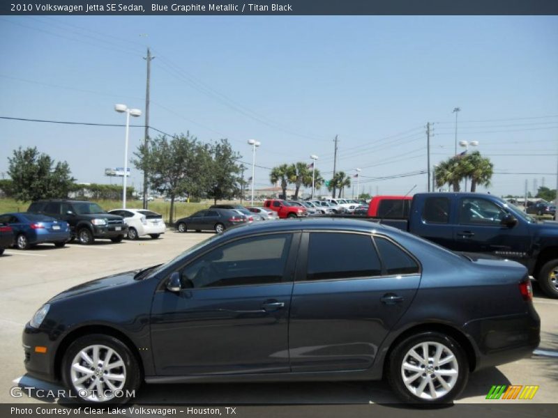 Blue Graphite Metallic / Titan Black 2010 Volkswagen Jetta SE Sedan