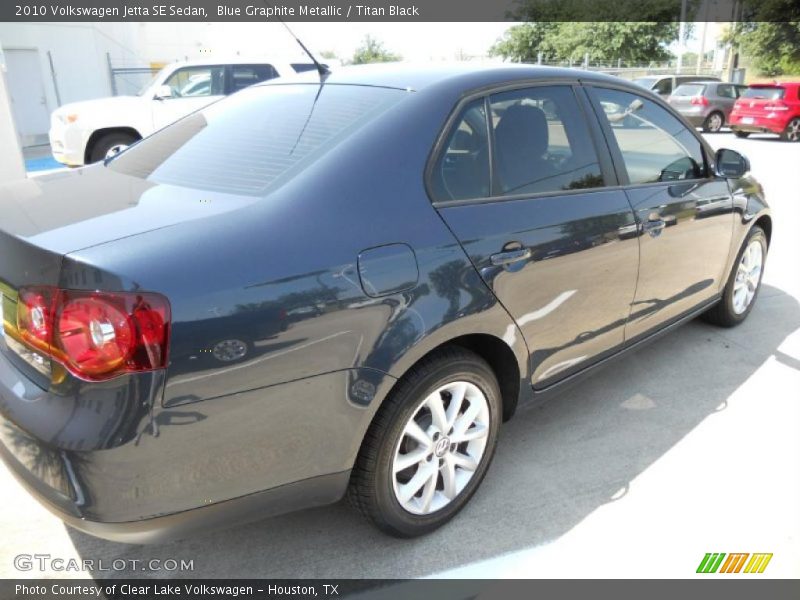 Blue Graphite Metallic / Titan Black 2010 Volkswagen Jetta SE Sedan