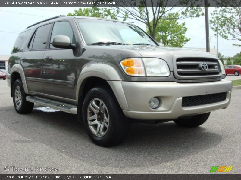Phantom Gray Pearl / Charcoal 2004 Toyota Sequoia SR5 4x4