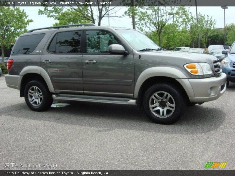 Phantom Gray Pearl / Charcoal 2004 Toyota Sequoia SR5 4x4