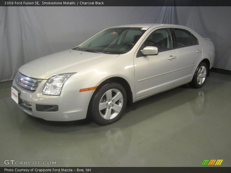 Smokestone Metallic / Charcoal Black 2009 Ford Fusion SE