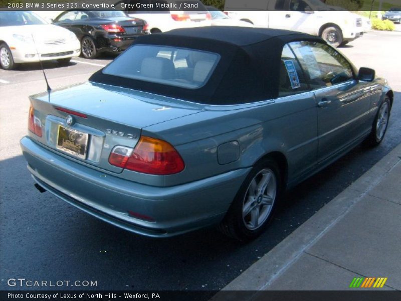 Grey Green Metallic / Sand 2003 BMW 3 Series 325i Convertible