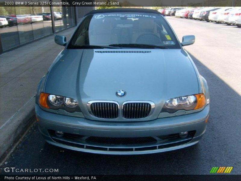 Grey Green Metallic / Sand 2003 BMW 3 Series 325i Convertible