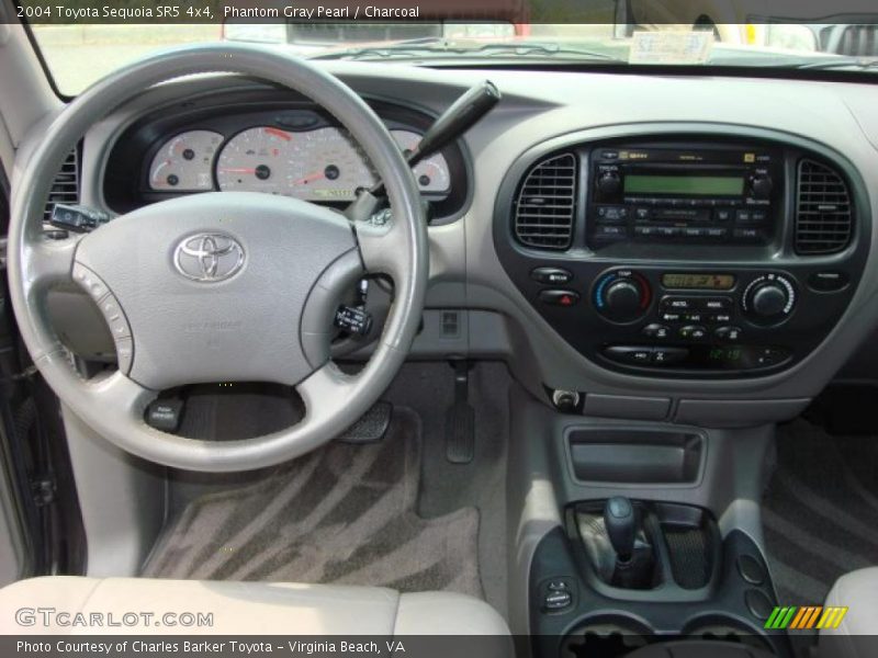 Phantom Gray Pearl / Charcoal 2004 Toyota Sequoia SR5 4x4