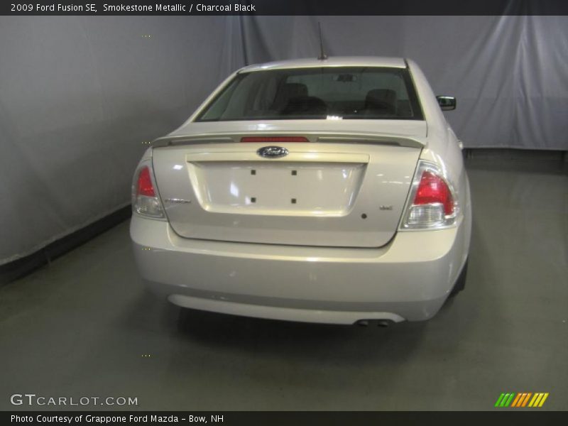 Smokestone Metallic / Charcoal Black 2009 Ford Fusion SE