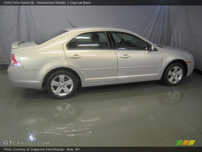 Smokestone Metallic / Charcoal Black 2009 Ford Fusion SE
