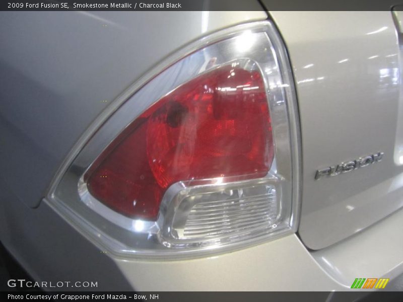 Smokestone Metallic / Charcoal Black 2009 Ford Fusion SE