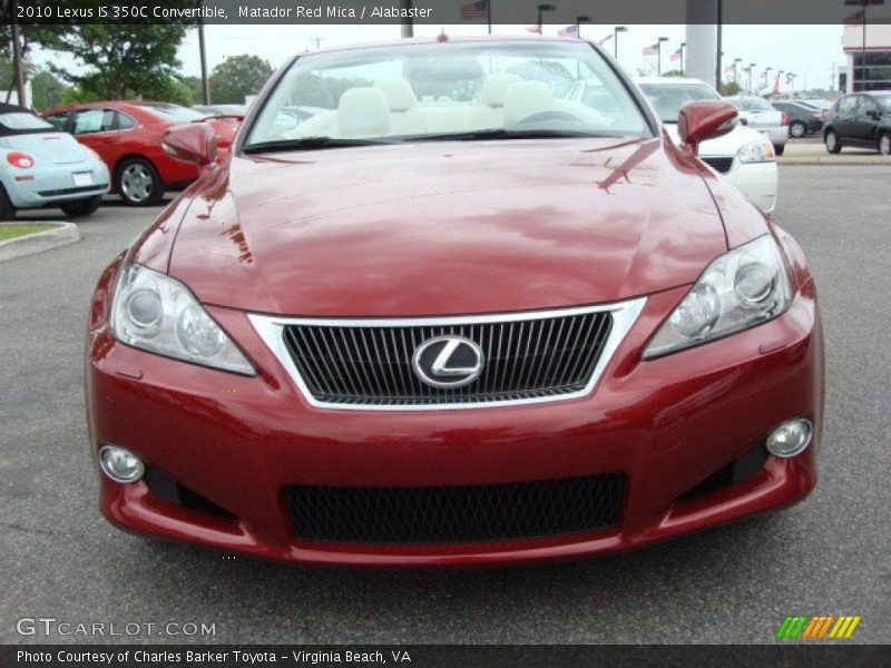  2010 IS 350C Convertible Matador Red Mica