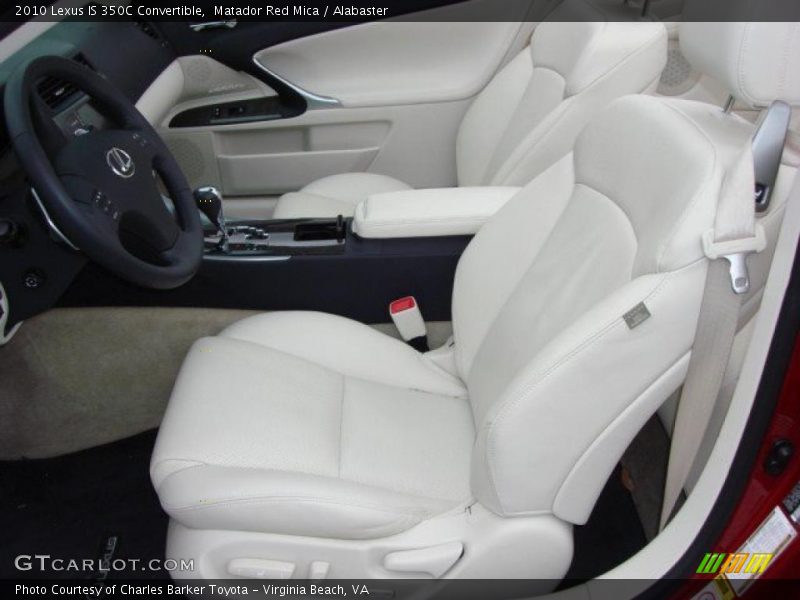  2010 IS 350C Convertible Alabaster Interior