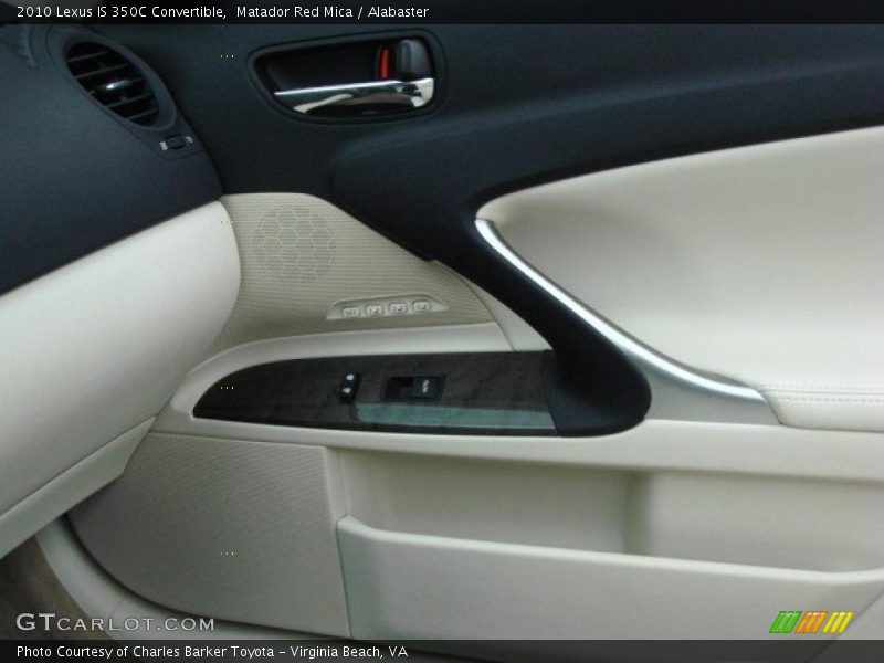 Matador Red Mica / Alabaster 2010 Lexus IS 350C Convertible