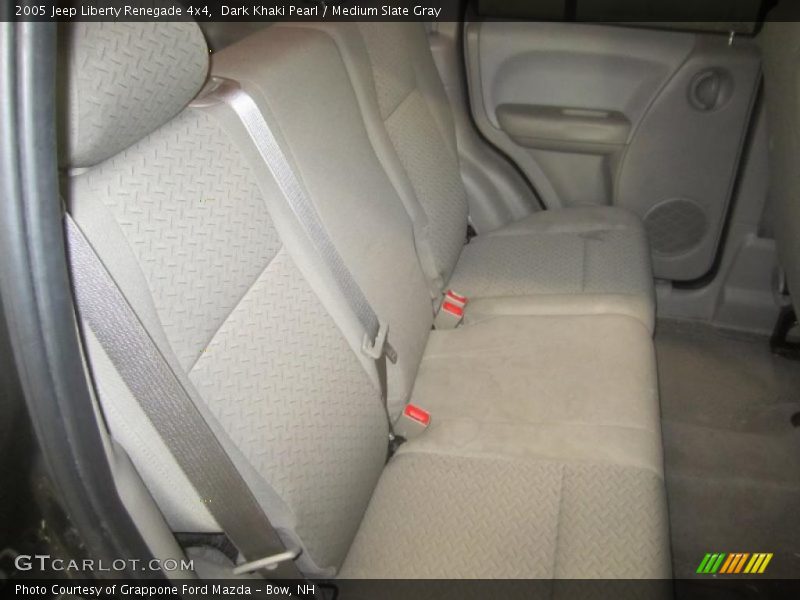 Dark Khaki Pearl / Medium Slate Gray 2005 Jeep Liberty Renegade 4x4