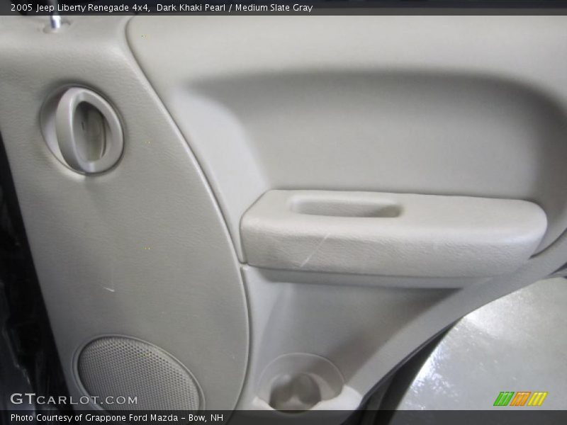 Dark Khaki Pearl / Medium Slate Gray 2005 Jeep Liberty Renegade 4x4