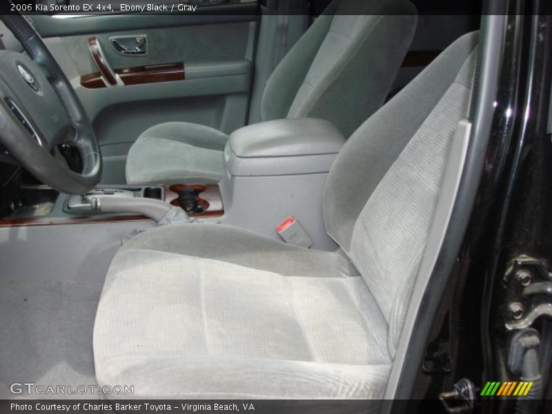 Ebony Black / Gray 2006 Kia Sorento EX 4x4