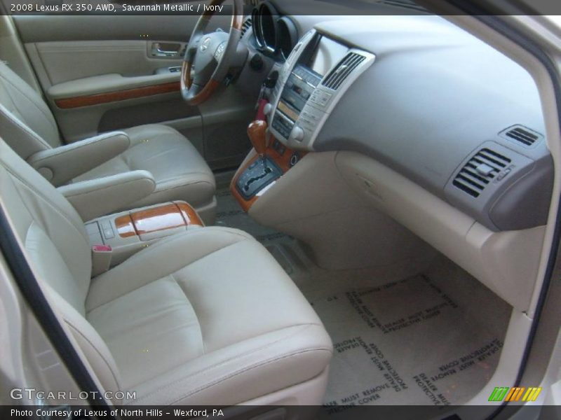 Savannah Metallic / Ivory 2008 Lexus RX 350 AWD