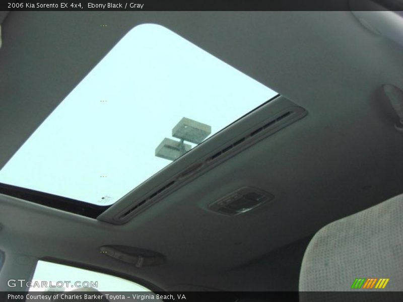 Ebony Black / Gray 2006 Kia Sorento EX 4x4