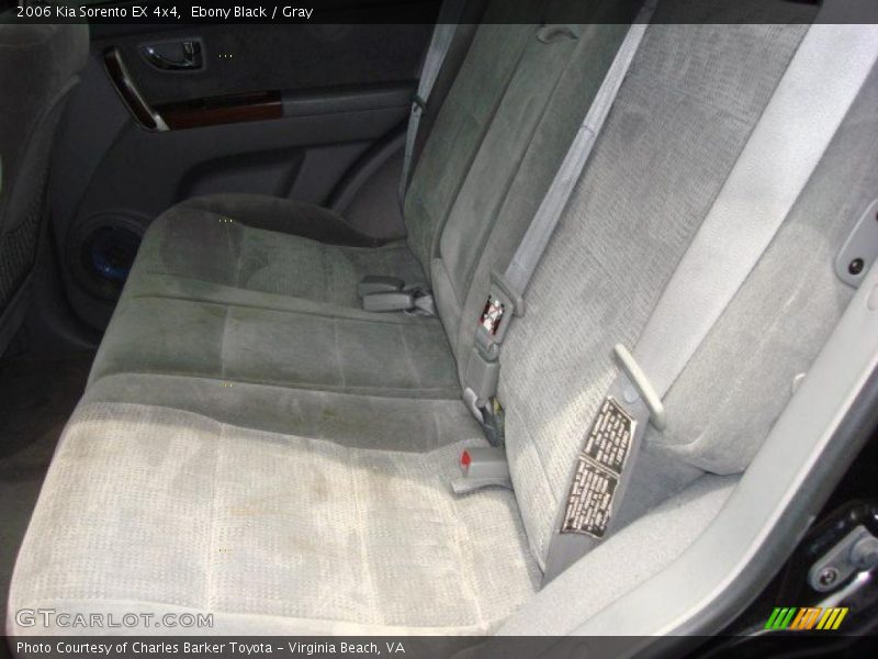 Ebony Black / Gray 2006 Kia Sorento EX 4x4