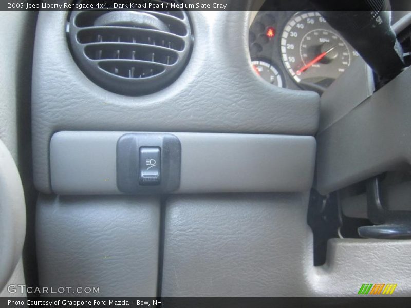 Dark Khaki Pearl / Medium Slate Gray 2005 Jeep Liberty Renegade 4x4