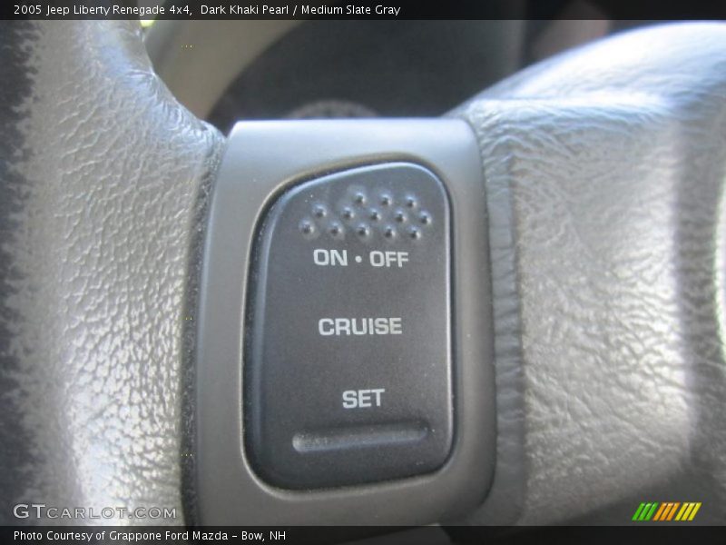 Dark Khaki Pearl / Medium Slate Gray 2005 Jeep Liberty Renegade 4x4