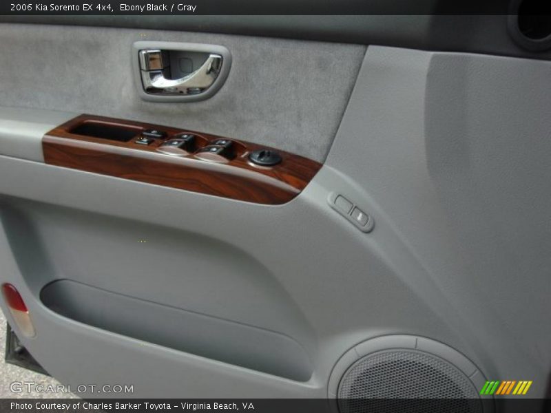 Ebony Black / Gray 2006 Kia Sorento EX 4x4