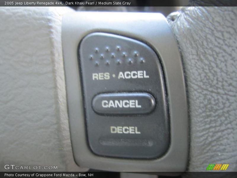 Dark Khaki Pearl / Medium Slate Gray 2005 Jeep Liberty Renegade 4x4