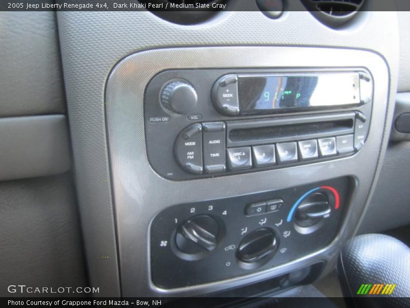 Dark Khaki Pearl / Medium Slate Gray 2005 Jeep Liberty Renegade 4x4